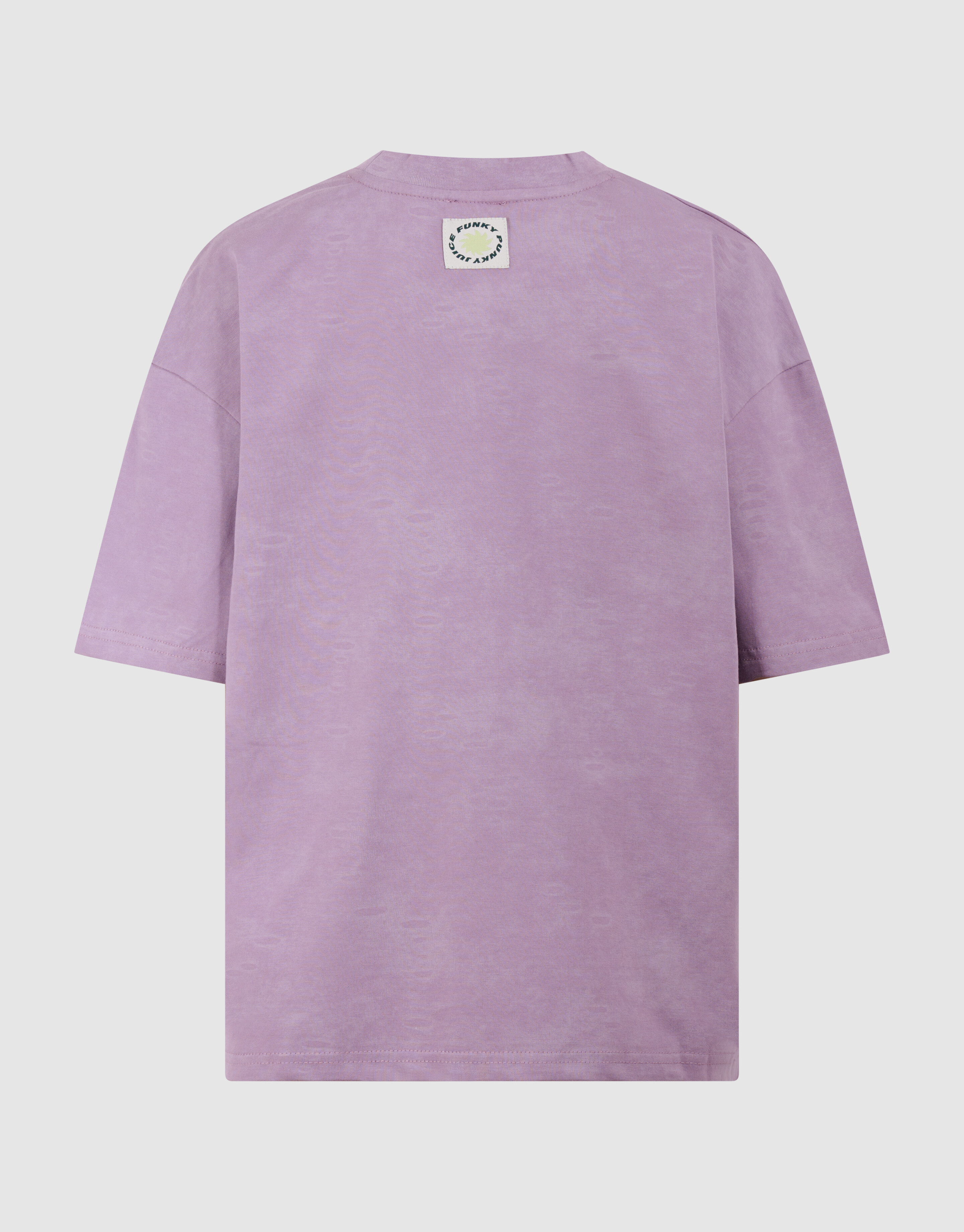 Oversized Washed Label T-shirt Lichtpaars SHOEBY BOYS