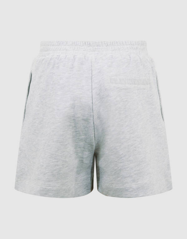 Heart Sweat Short Lichtgrijs SHOEBY GIRLS