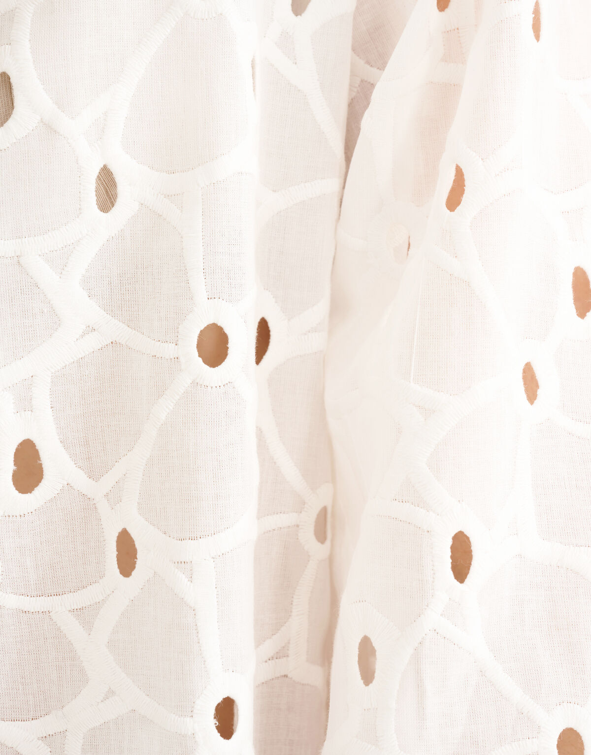 Broderie Blouse Gebroken Wit SHOEBY WOMEN