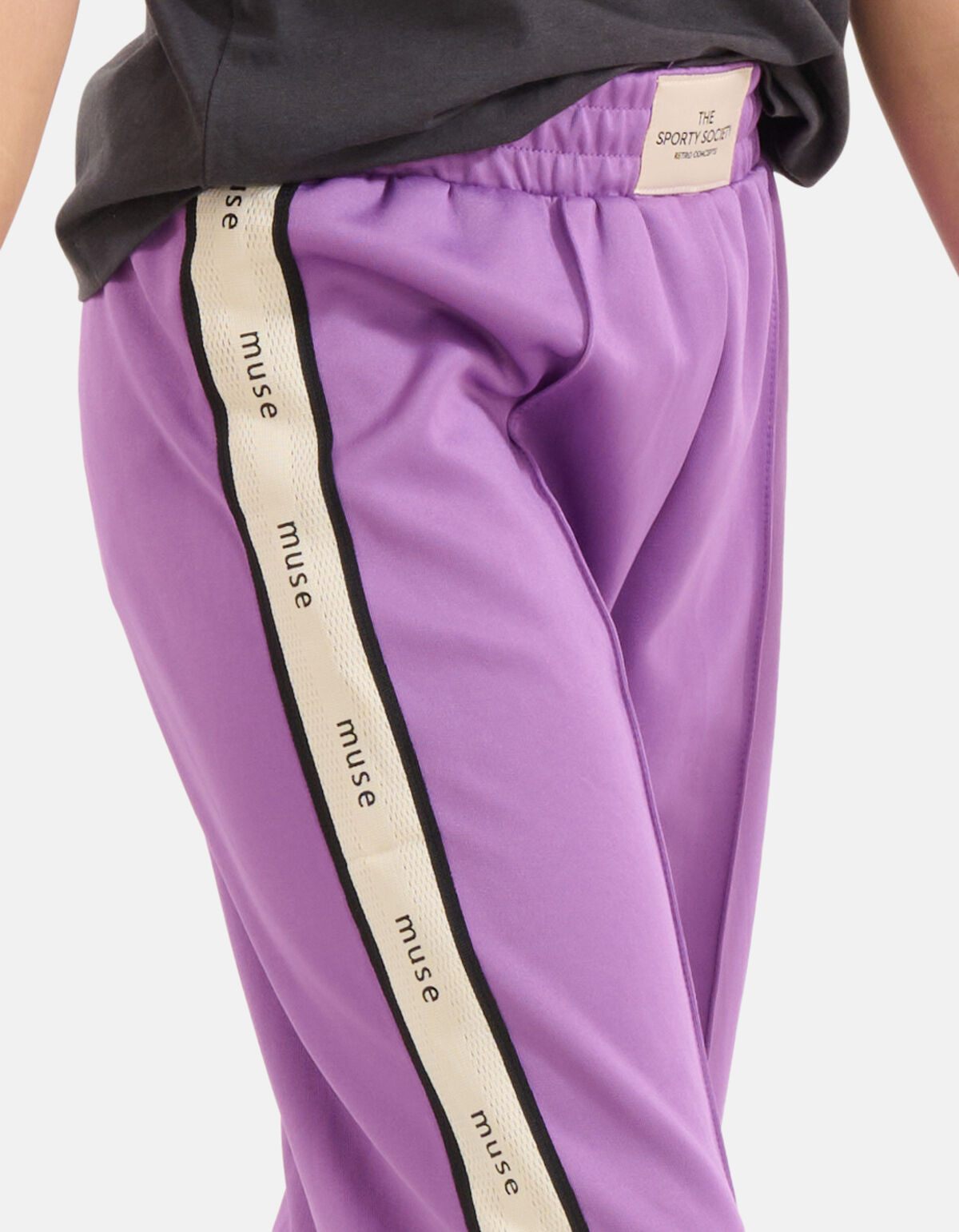 Sporty Tape Broek Paars SHOEBY GIRLS