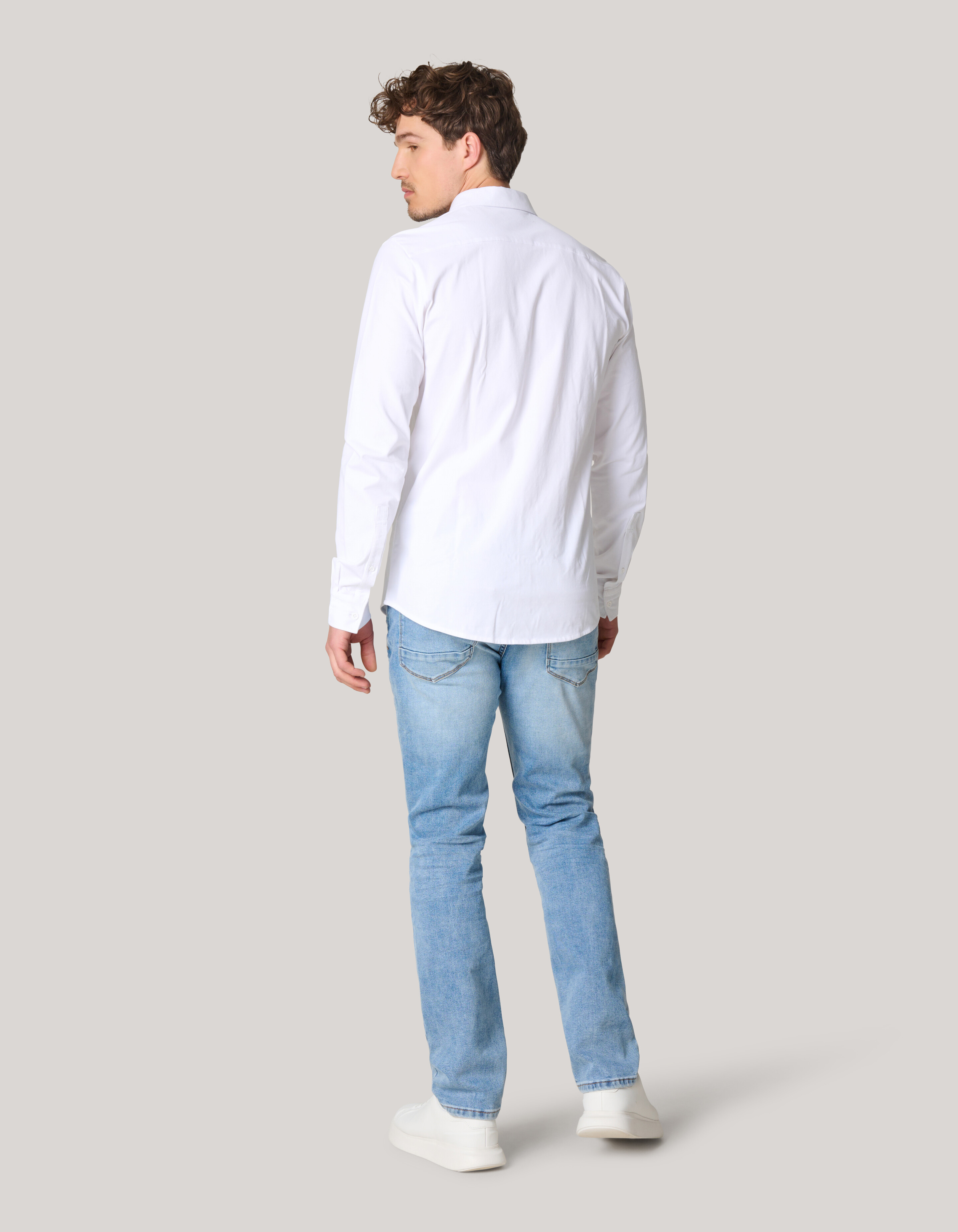Straight Fit Light Jeans Bleached L34 SHOEBY MEN