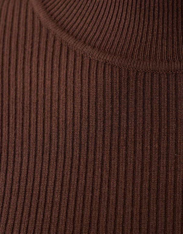 Frill Top Donkerbruin SHOEBY WOMEN