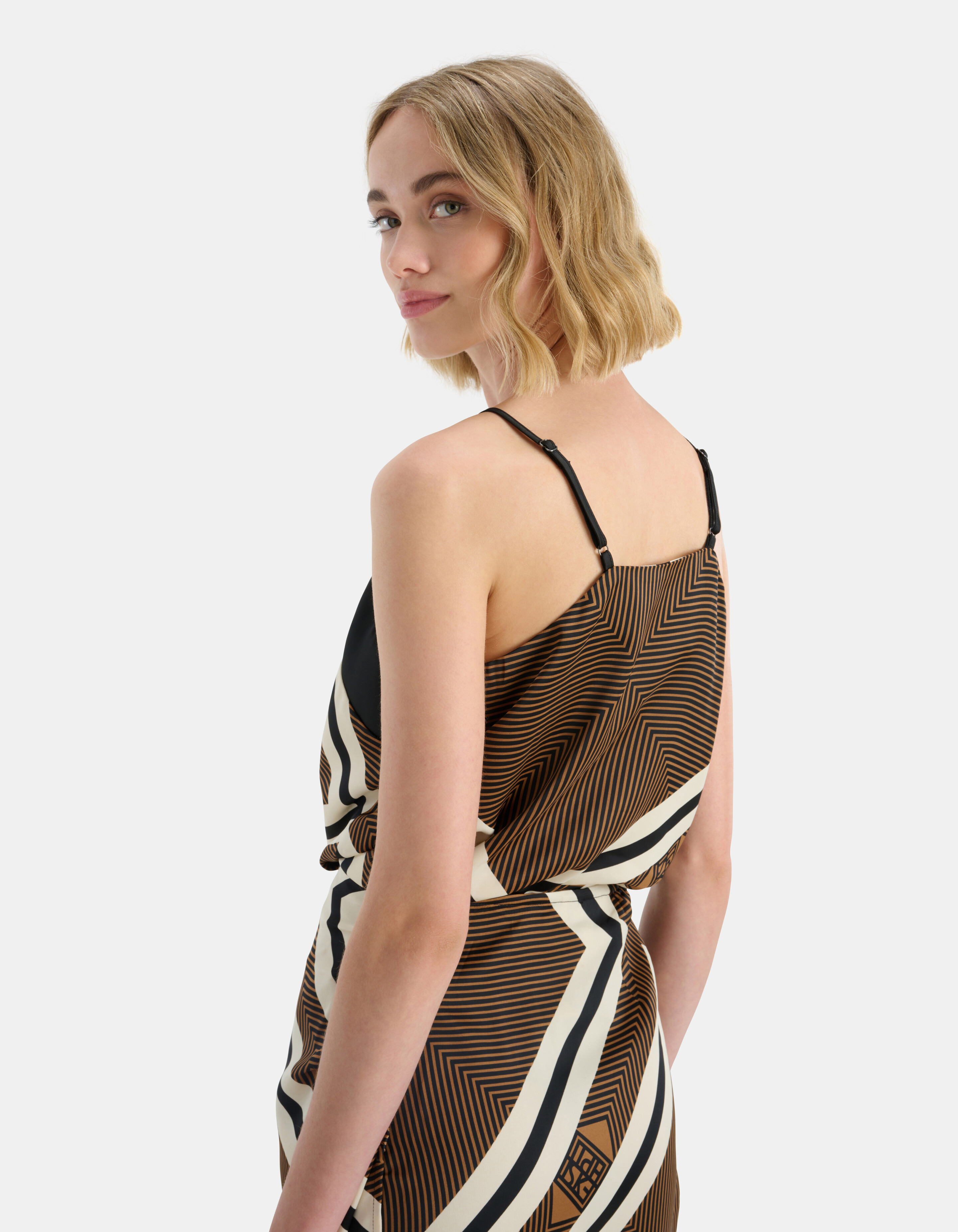 Silky Scarf Top Bruin SHOEBY WOMEN