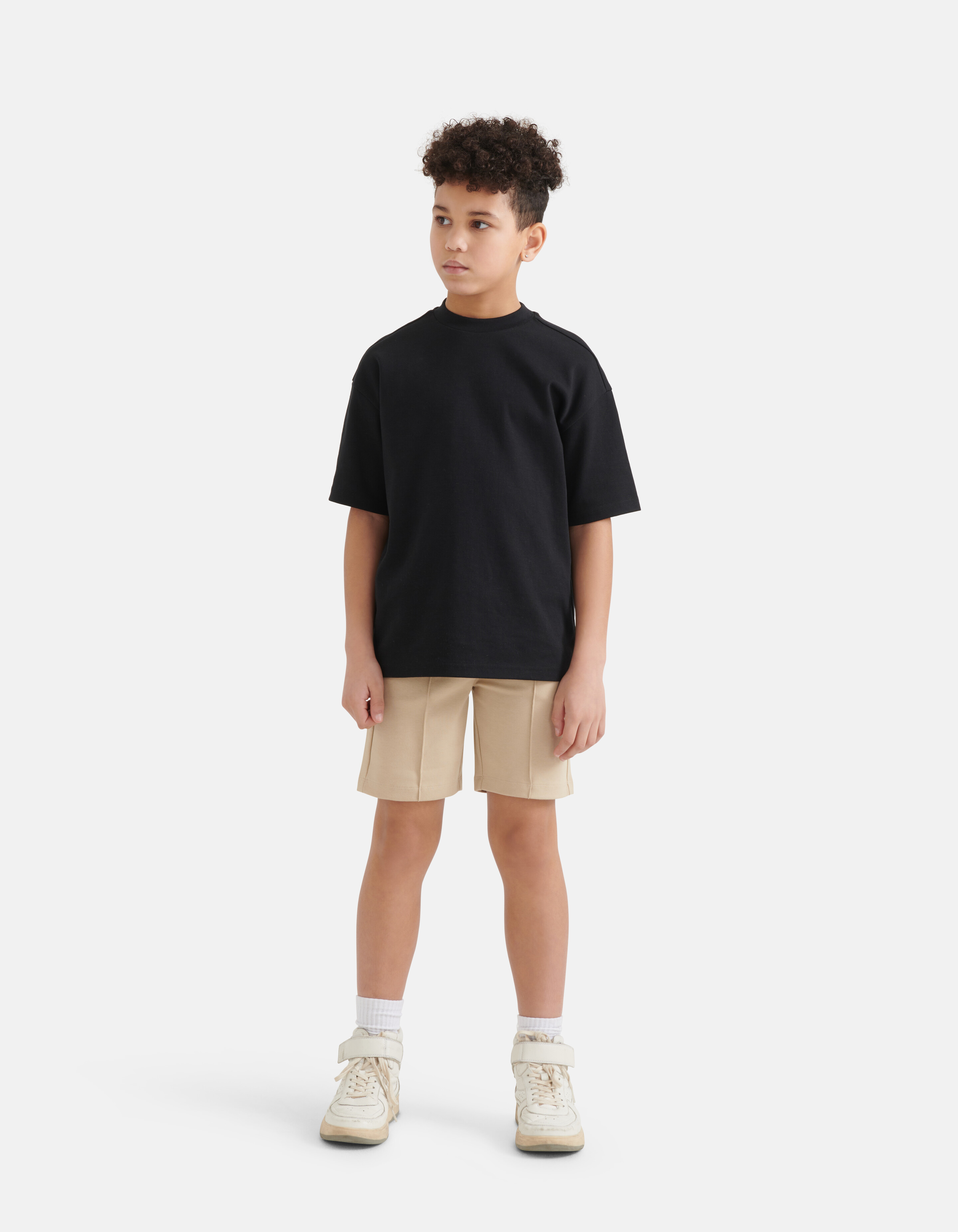 Heavy Boxy T-shirt Zwart JILL&MITCH