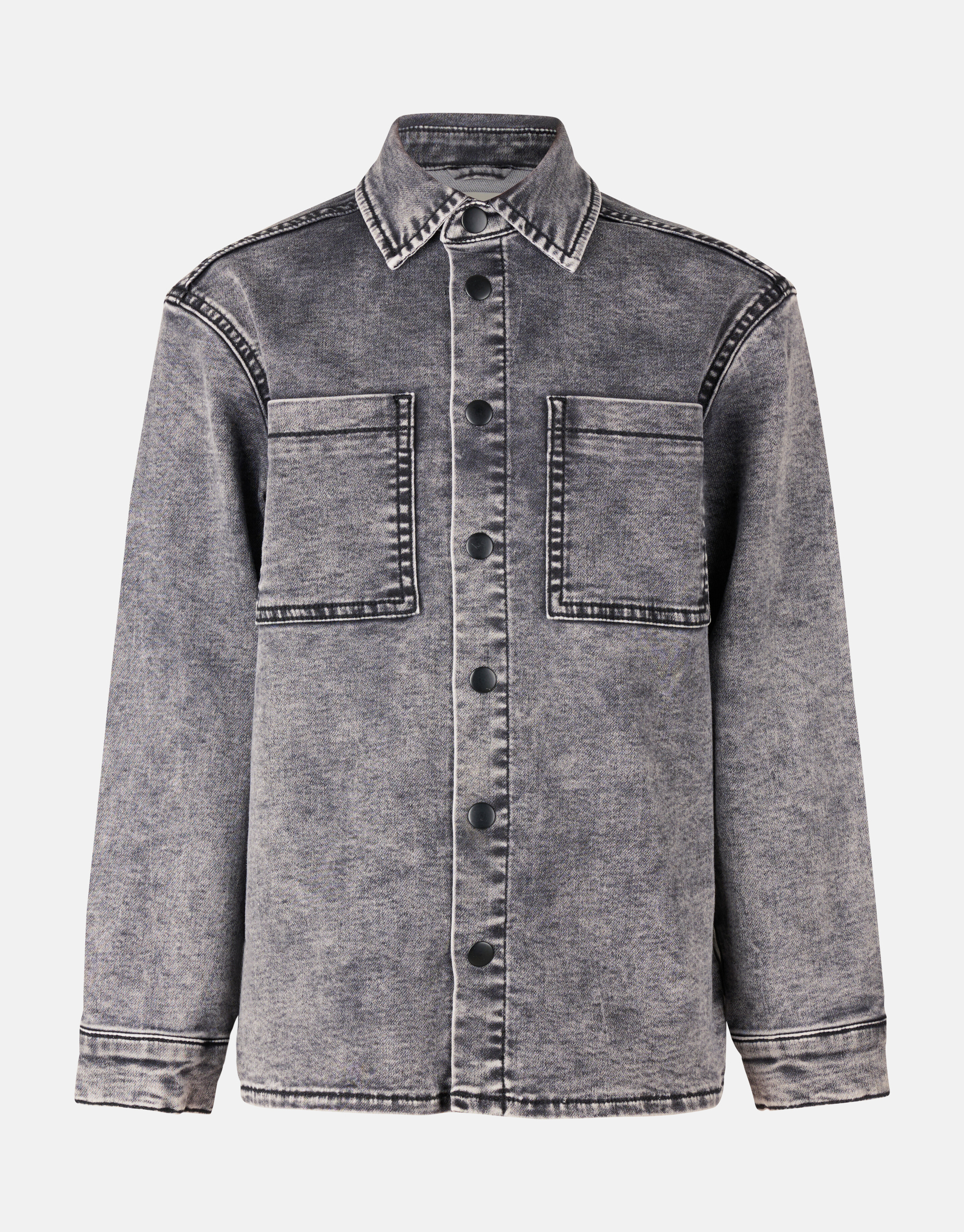 Denim Overshirt Grijs SHOEBY BOYS