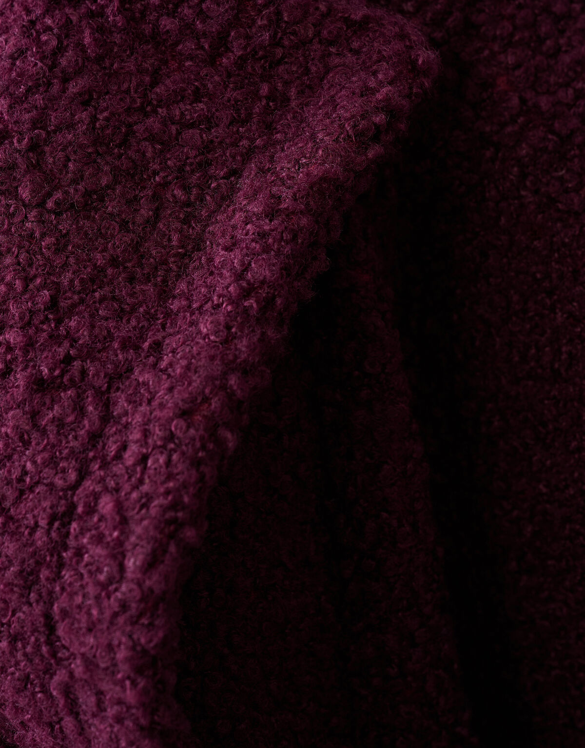 Teddy Gilet Bordeaux SHOEBY WOMEN