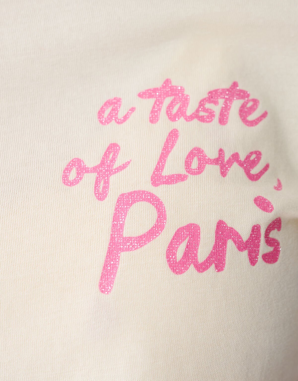 Taste Of Love Artwork T-shirt Zand SHOEBY GIRLS