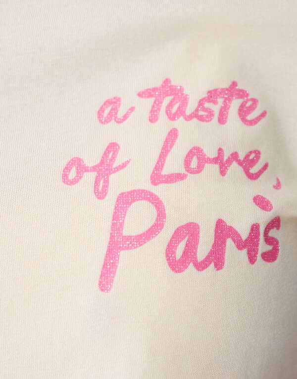 Taste Of Love Artwork T-shirt Zand SHOEBY GIRLS