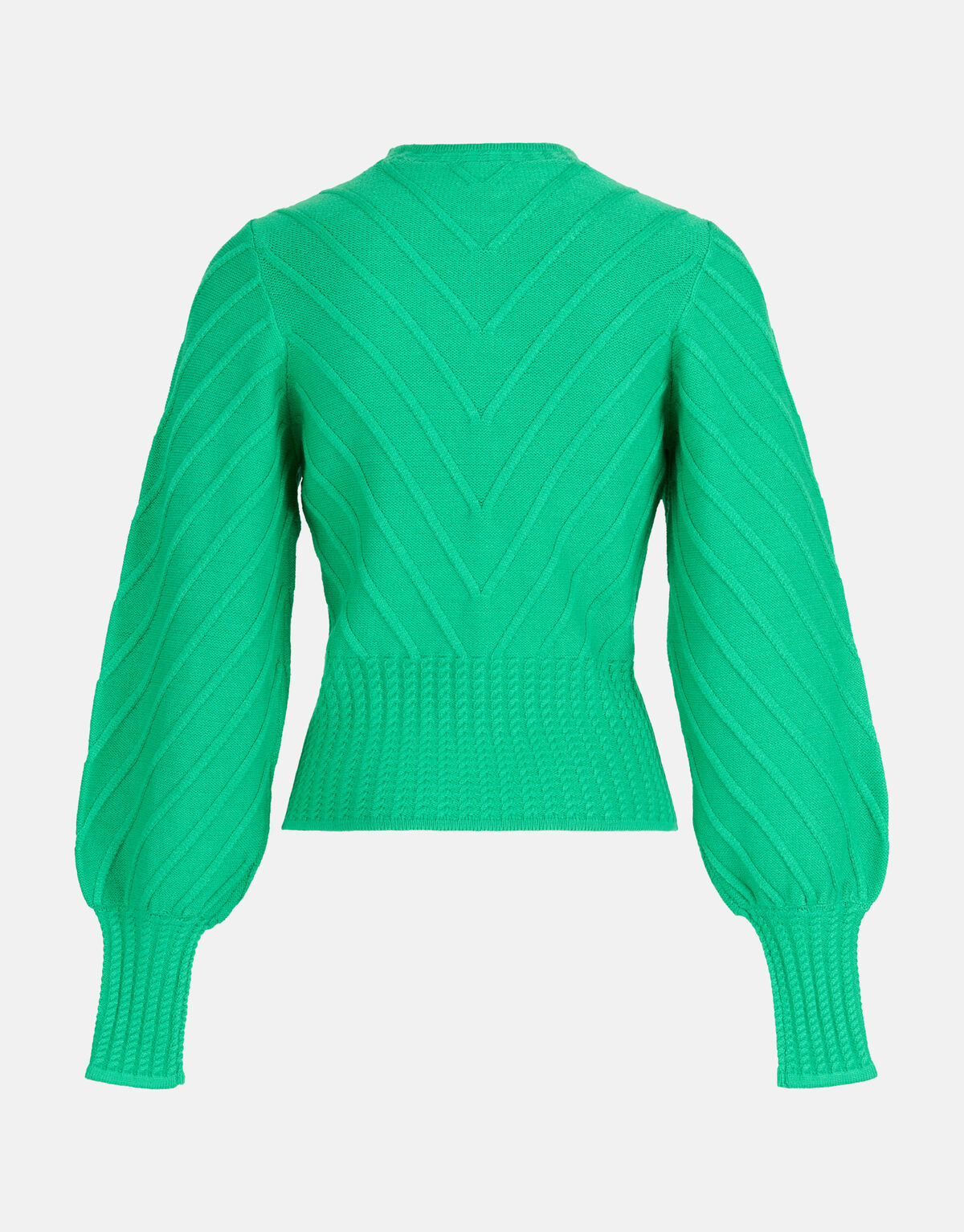 Diagonaal Trui Groen SHOEBY WOMEN