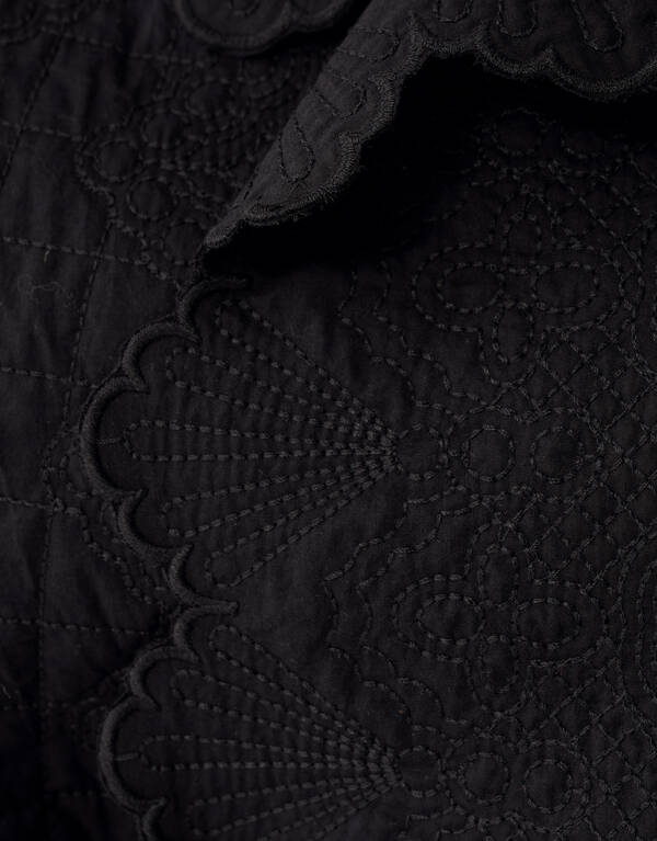 Quilted Gilet Zwart By Mieke SHOEBY WOMEN