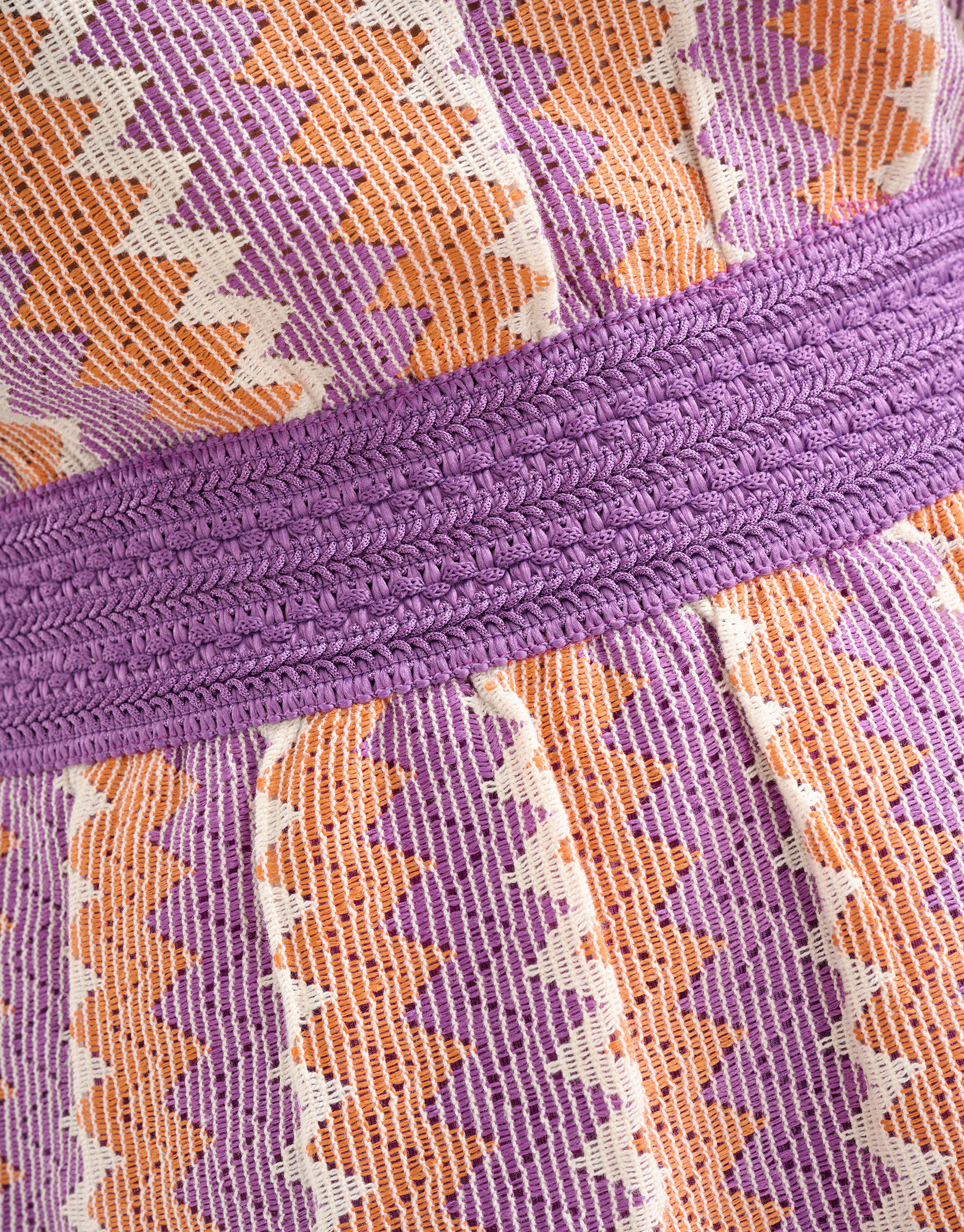 Crochet Jurk Paars SHOEBY GIRLS