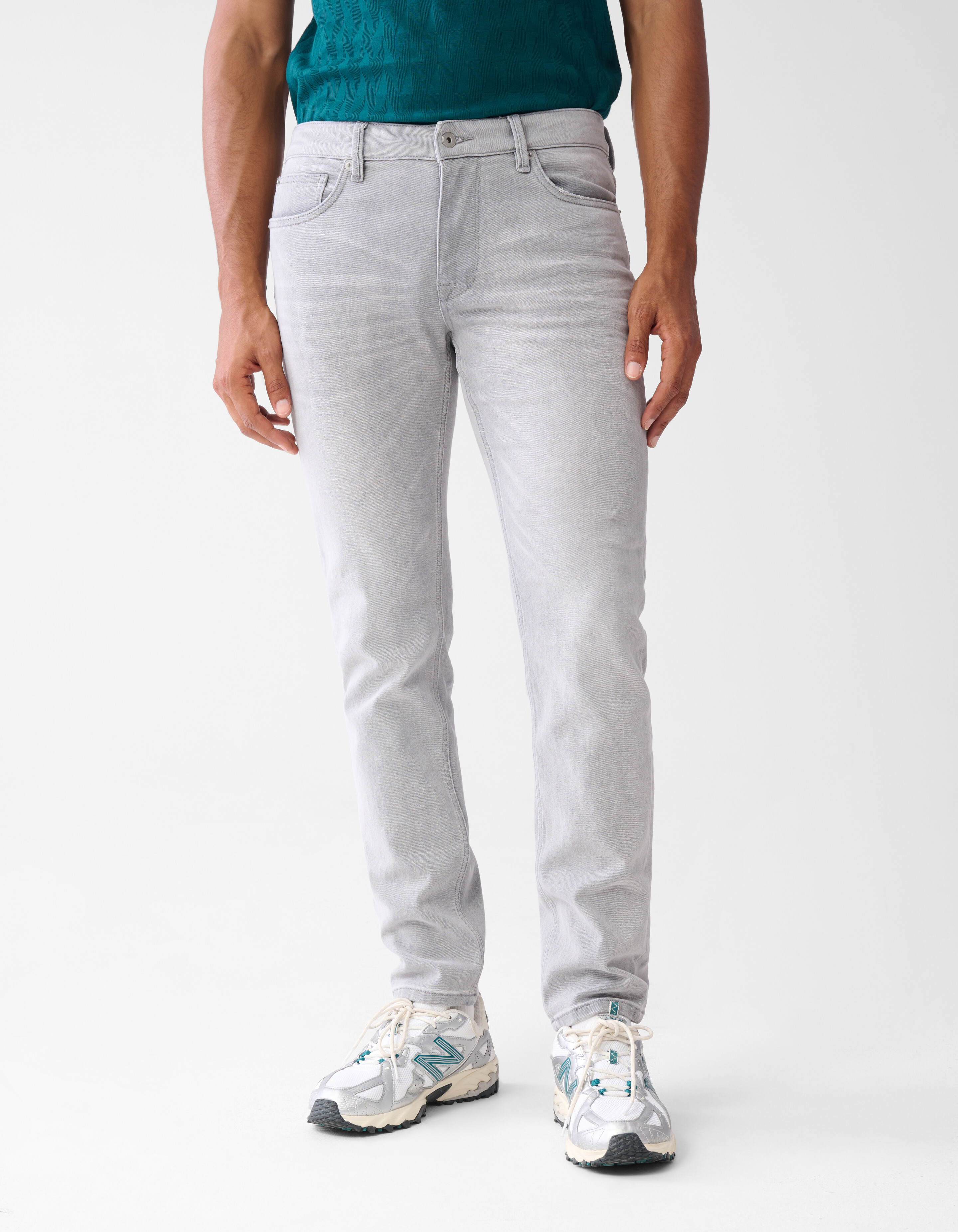 Slim Fit Jeans Grijs L34 SHOEBY MEN