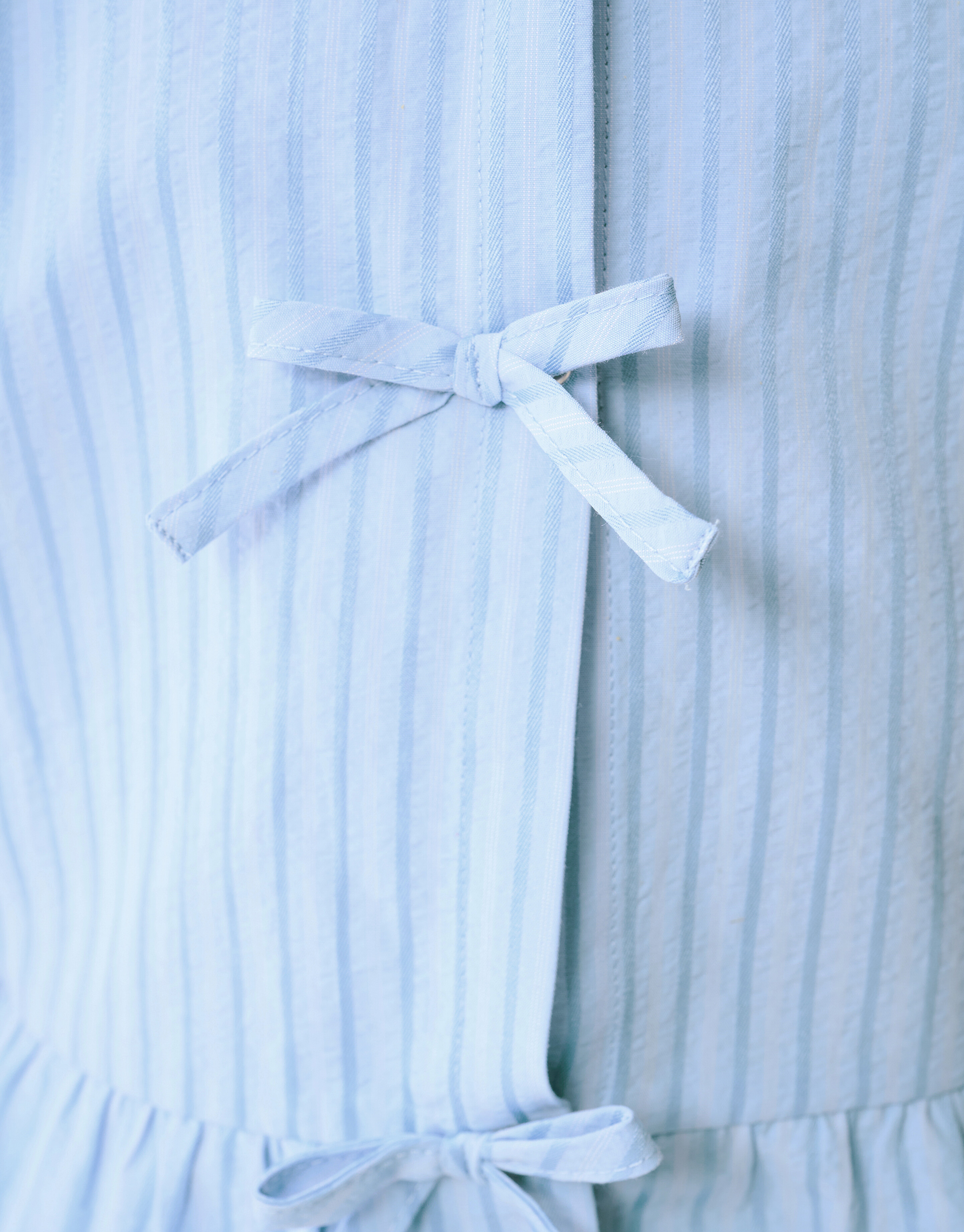 Stripe Strik Top Blauw SHOEBY GIRLS