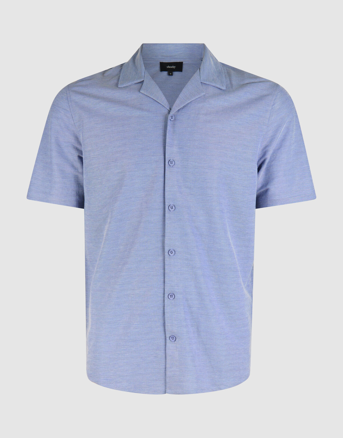 Pique Shirt Blauw SHOEBY MEN
