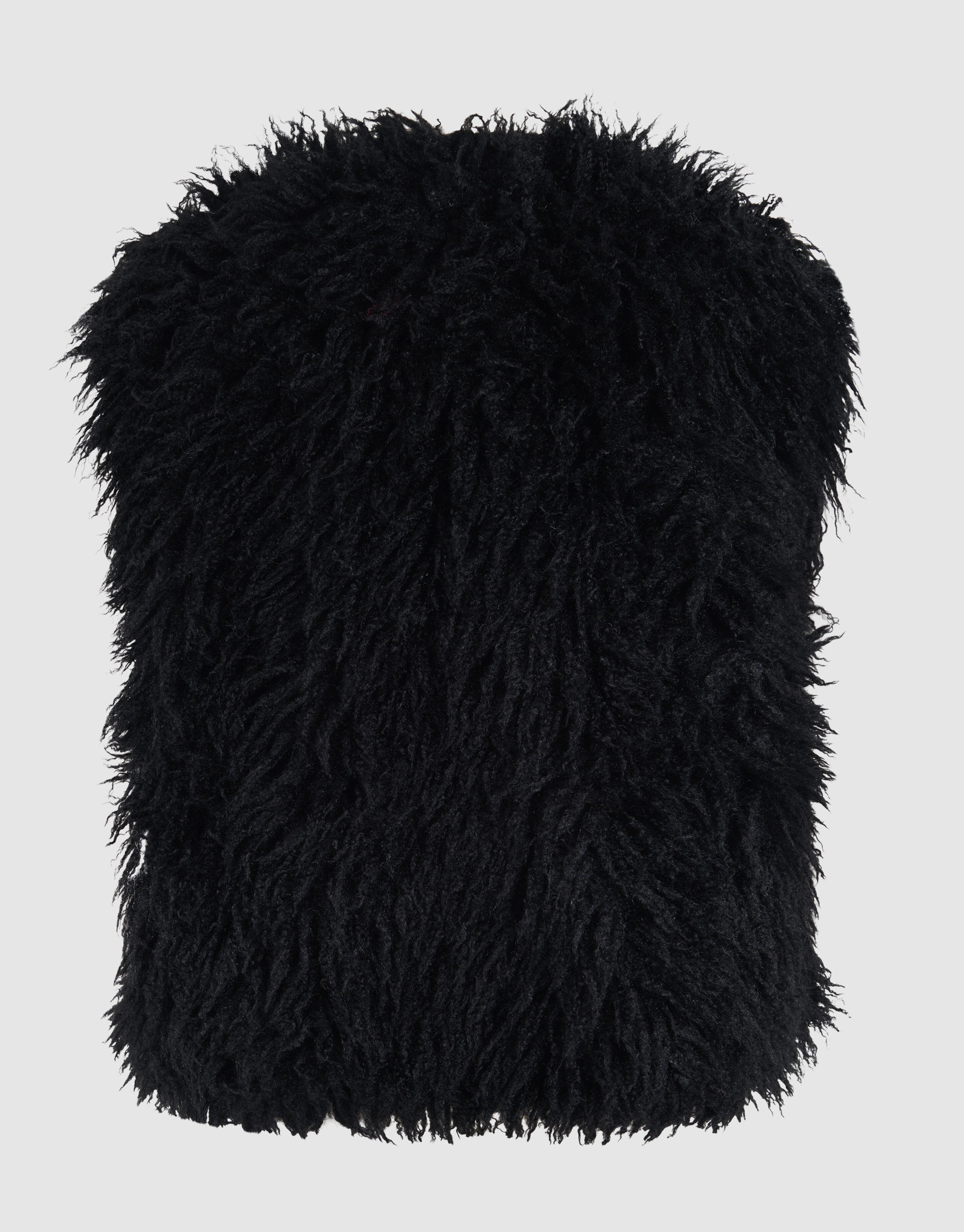 Oversized Teddy Gilet Zwart SHOEBY WOMEN