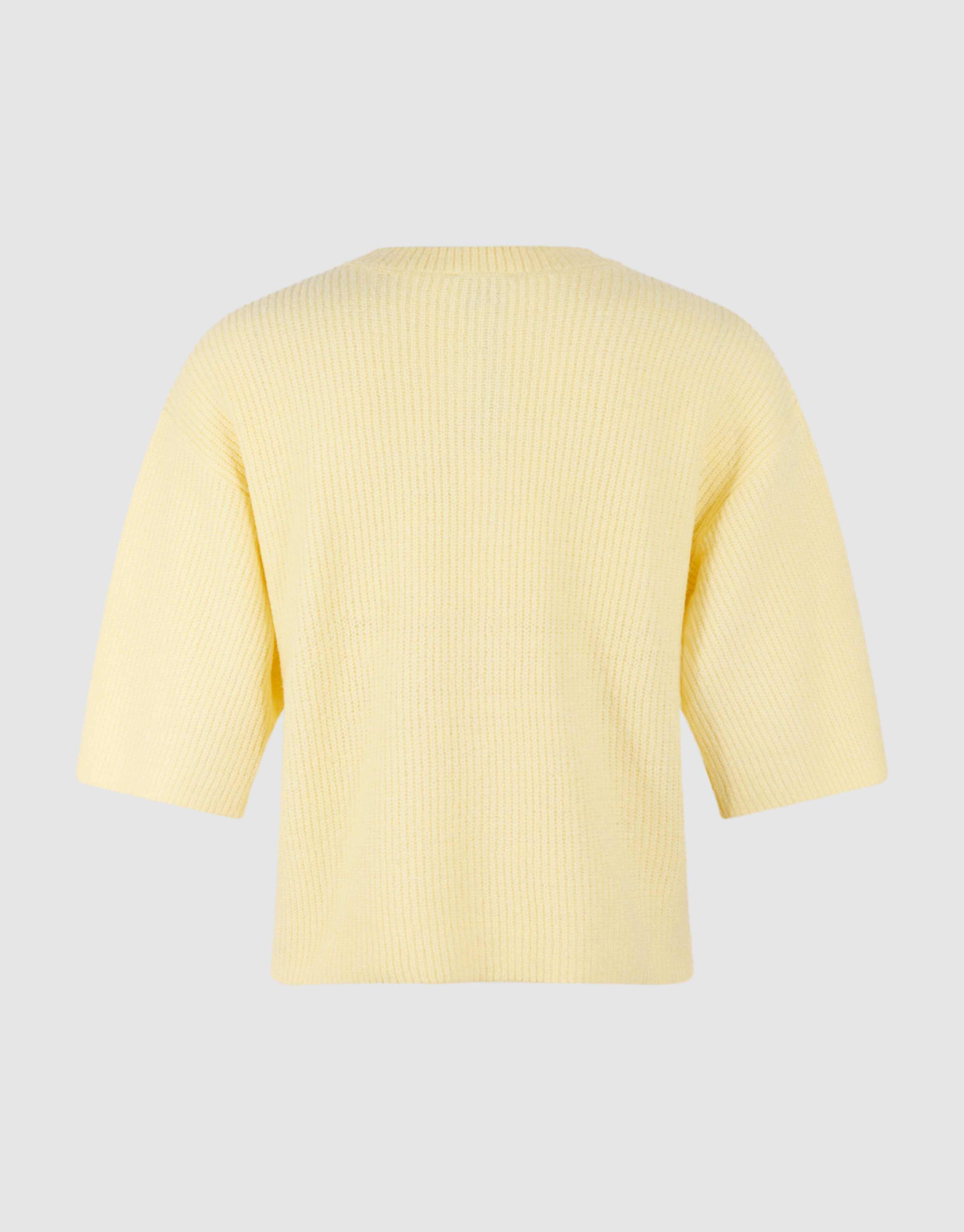 Korte Mouwen Vest Geel SHOEBY WOMEN