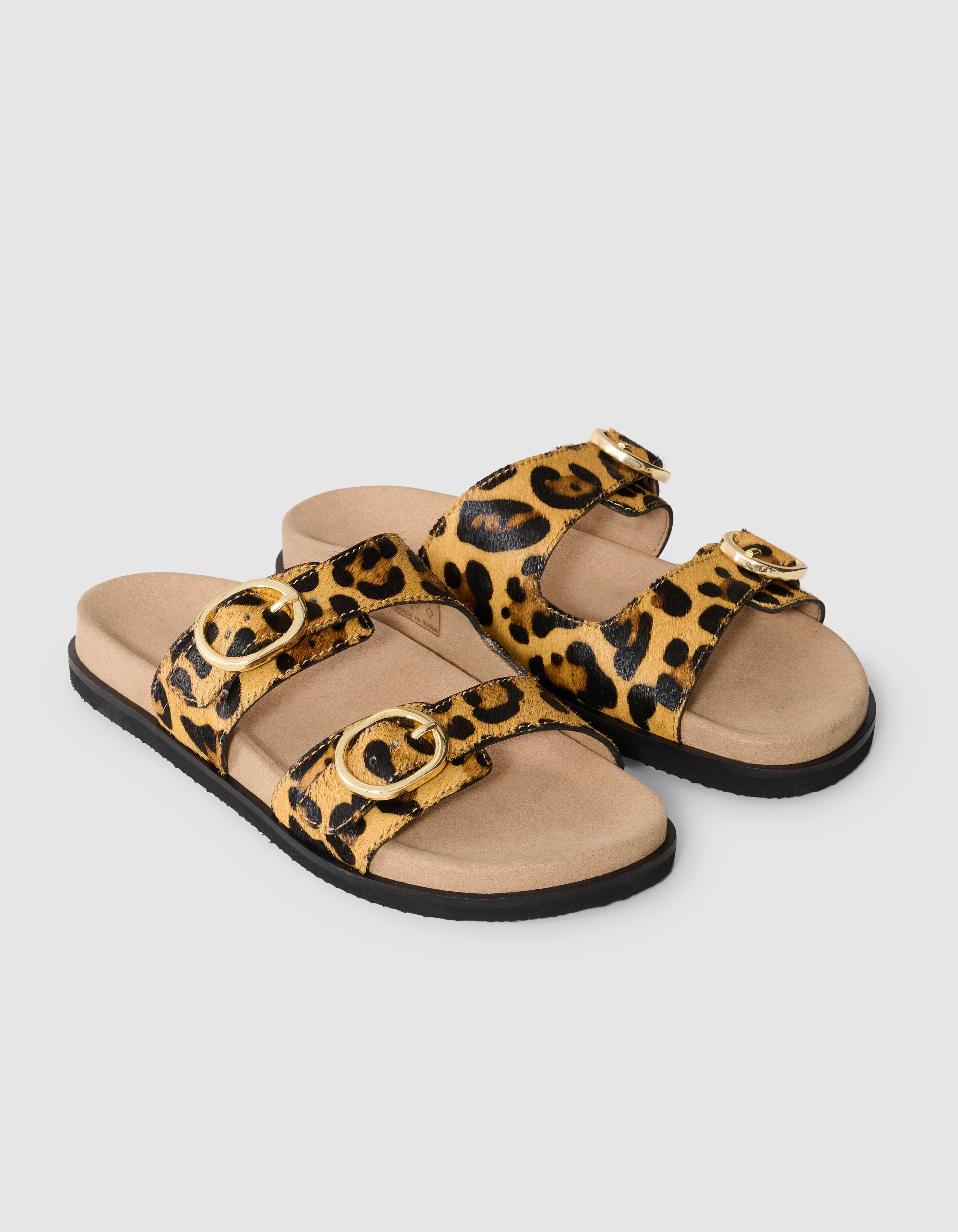 Leopard Slipper Bruin SHOEBY SHOES