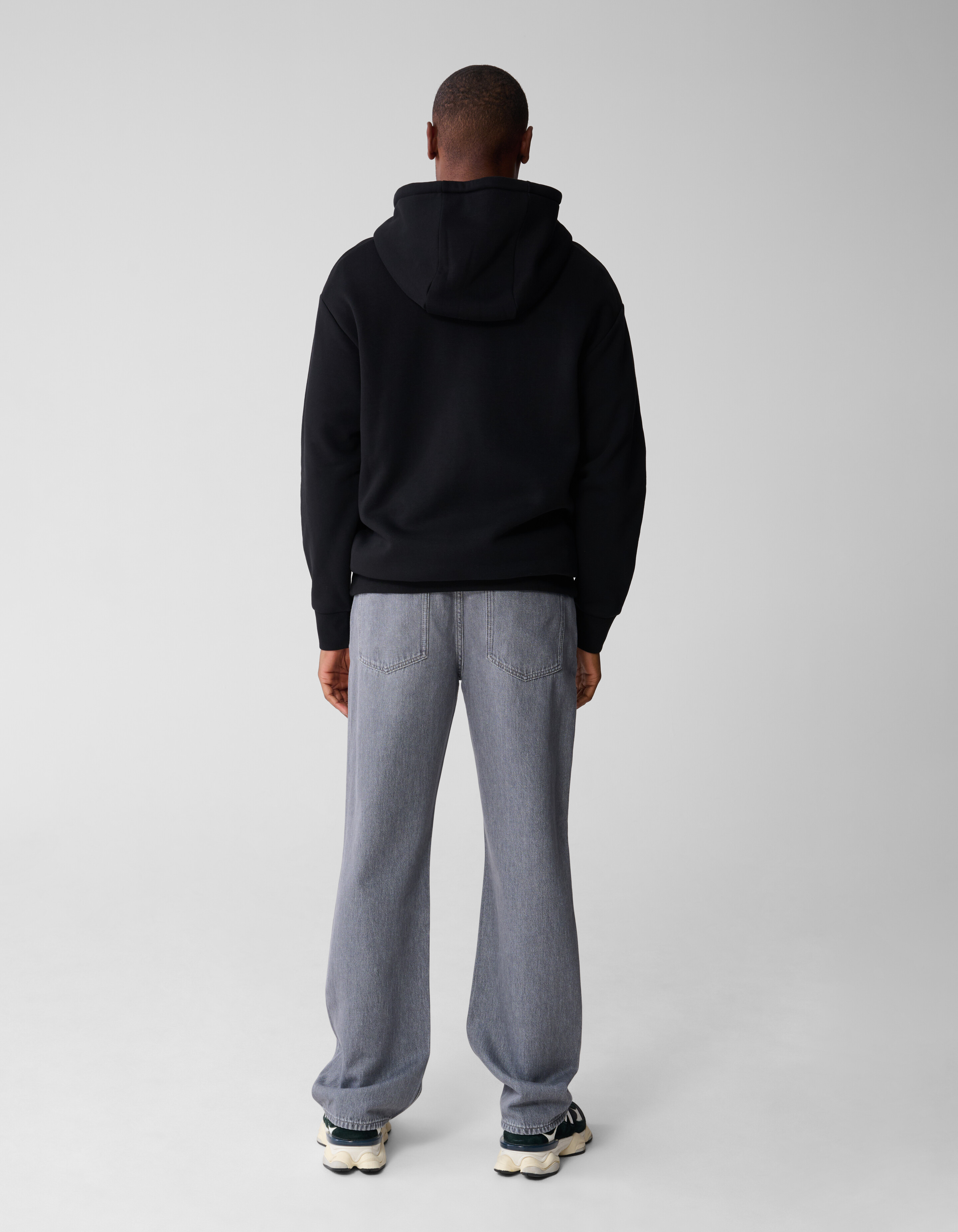 Relaxed Fit Jeans Grijs SHOEBY MEN