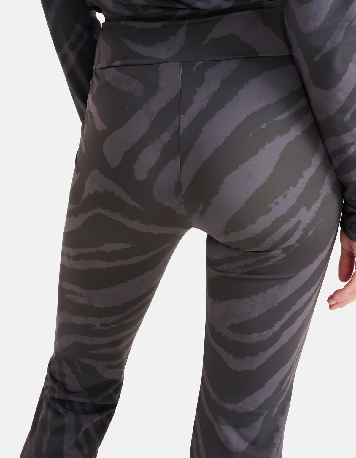 Travel Flared Broek Donkergrijs SHOEBY WOMEN