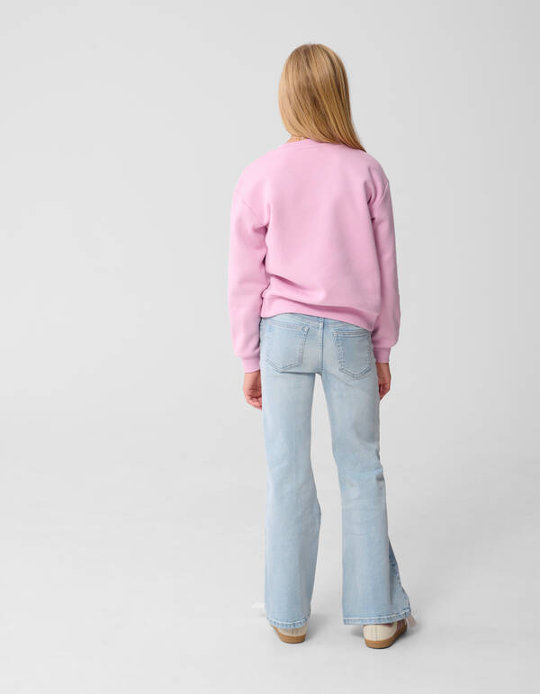 Flared Fit Jeans Bleached SHOEBY GIRLS