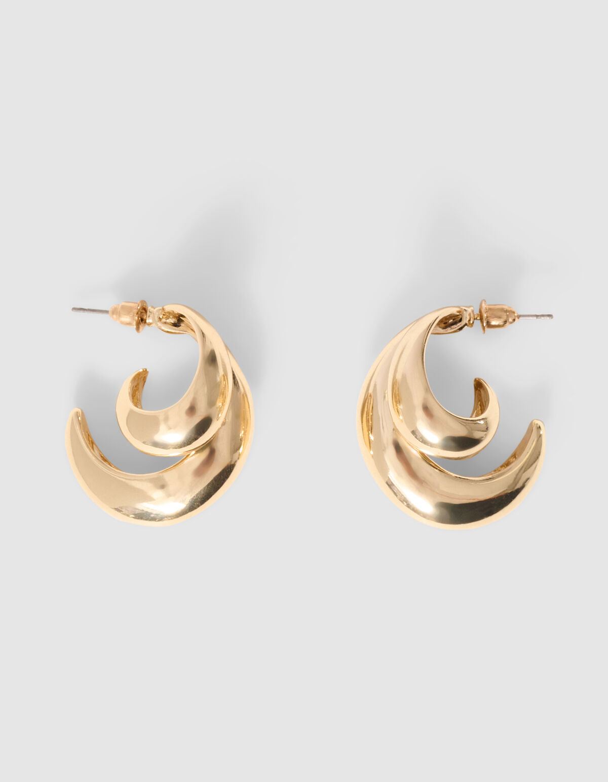 Double Drop Oorbellen Goud SHOEBY ACCESSOIRES