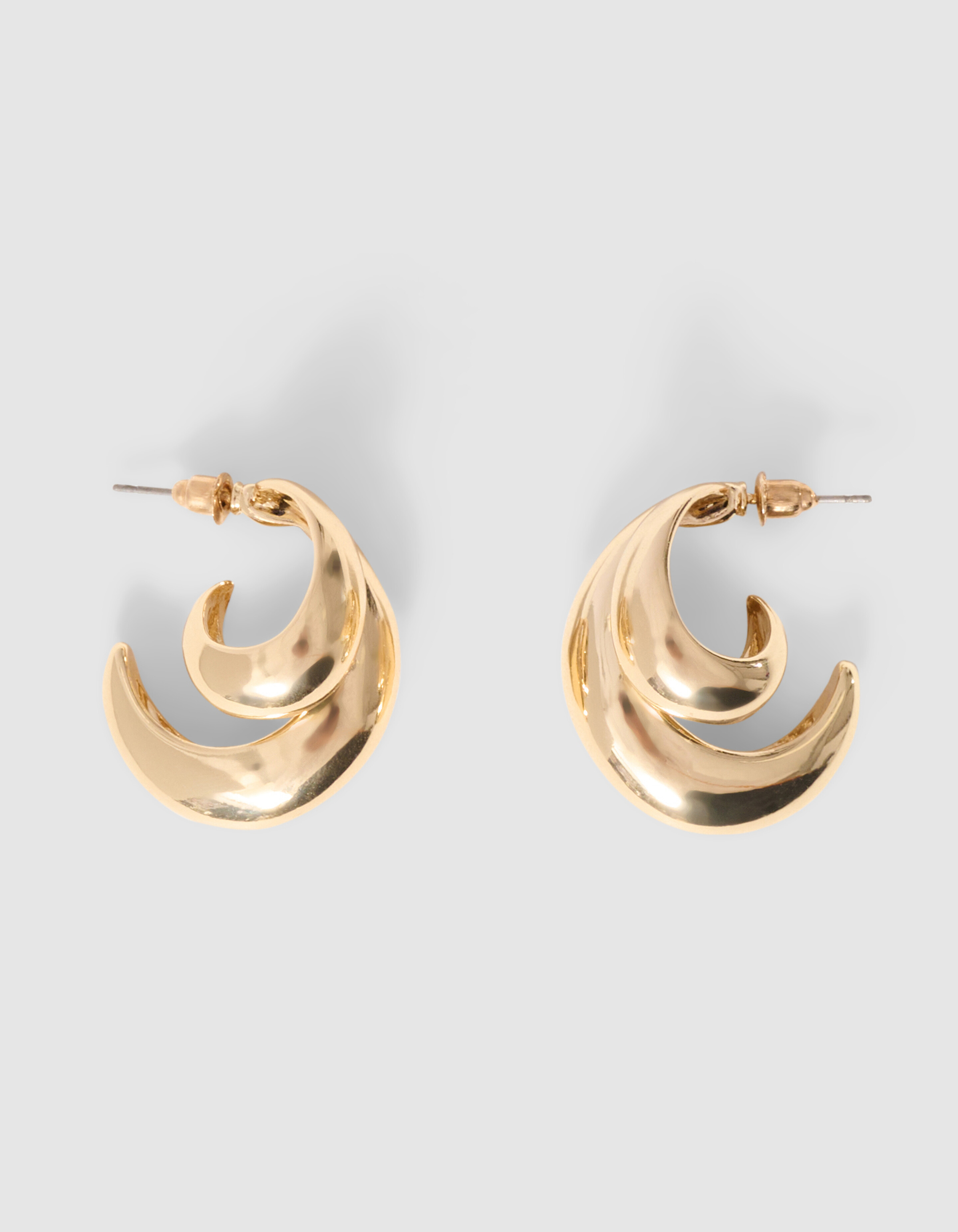 Double Drop Oorbellen Goud SHOEBY ACCESSOIRES