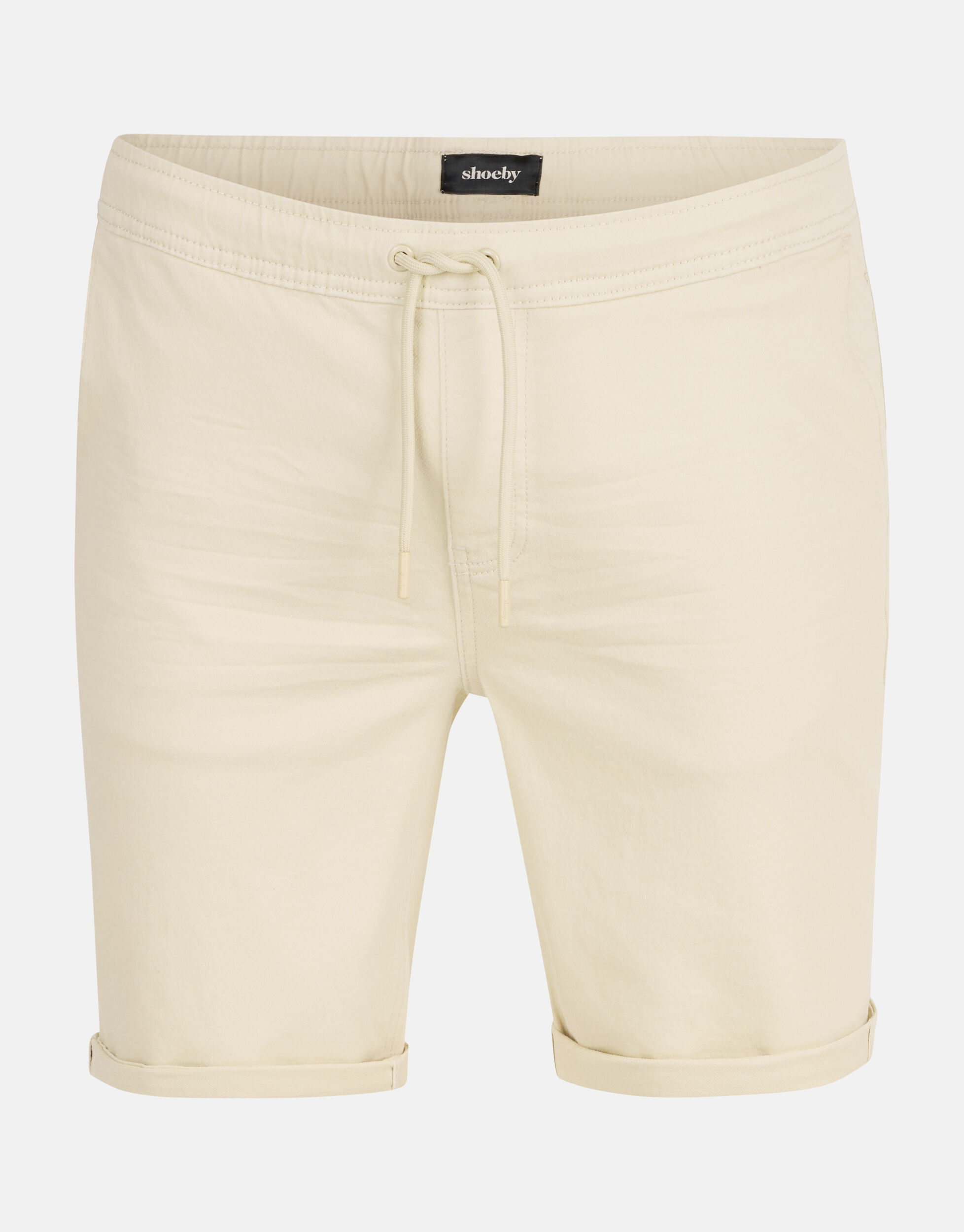 Jog Denim Short Beige Shoeby