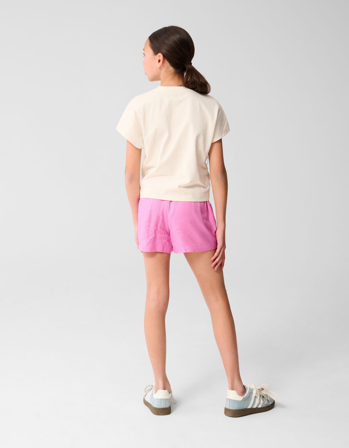 Schelp Overslag Top Gebroken Wit SHOEBY GIRLS