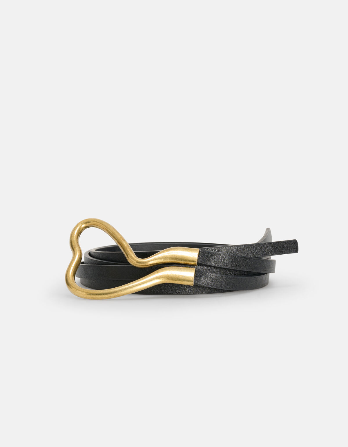 Vastgebonden Riem Zwart SHOEBY ACCESSOIRES
