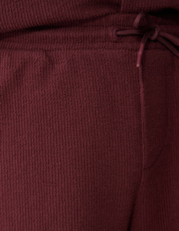 Rib Short Donkerrood SHOEBY MEN