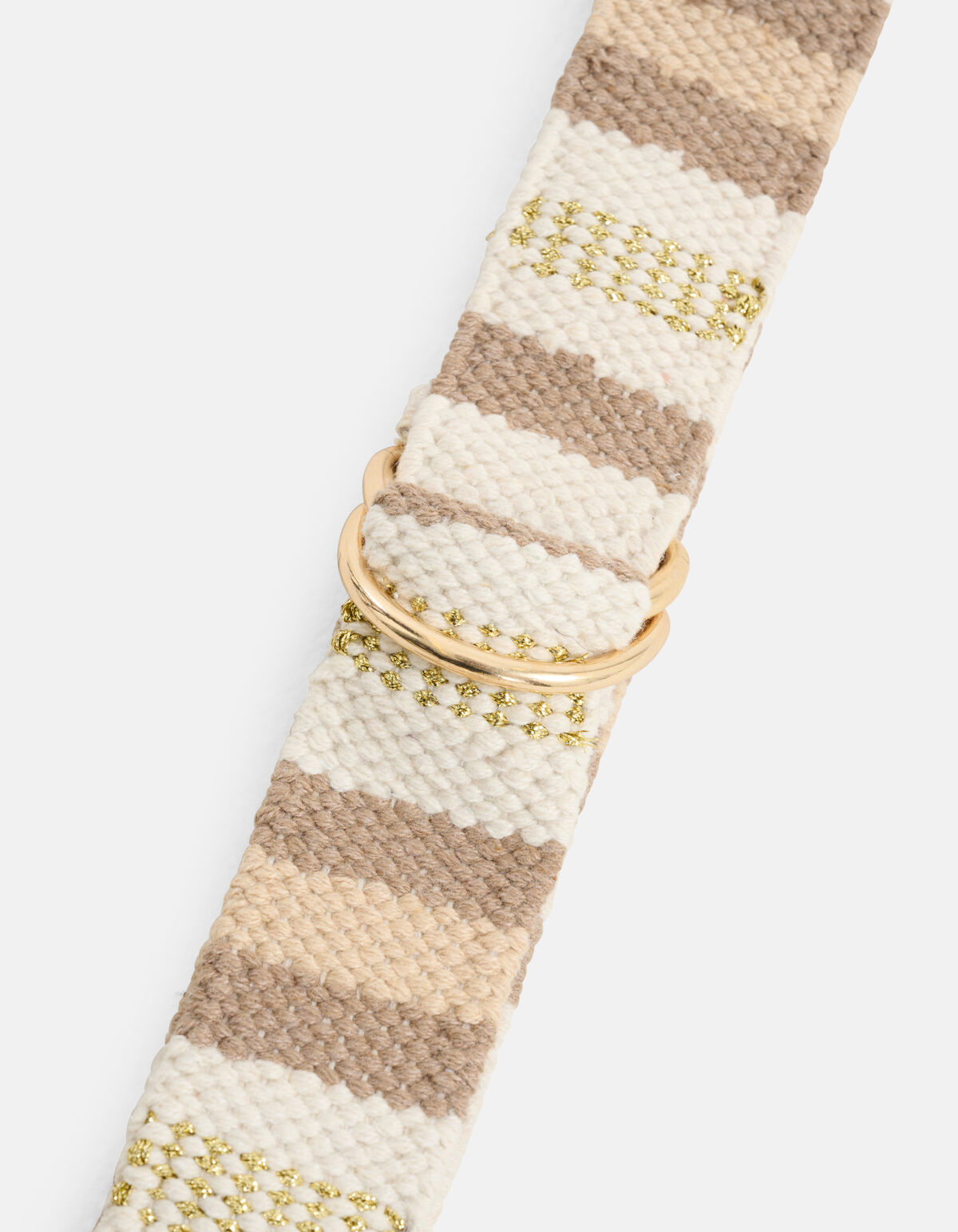 Geweven Riem Beige ACCESSOIRES SHOEBY