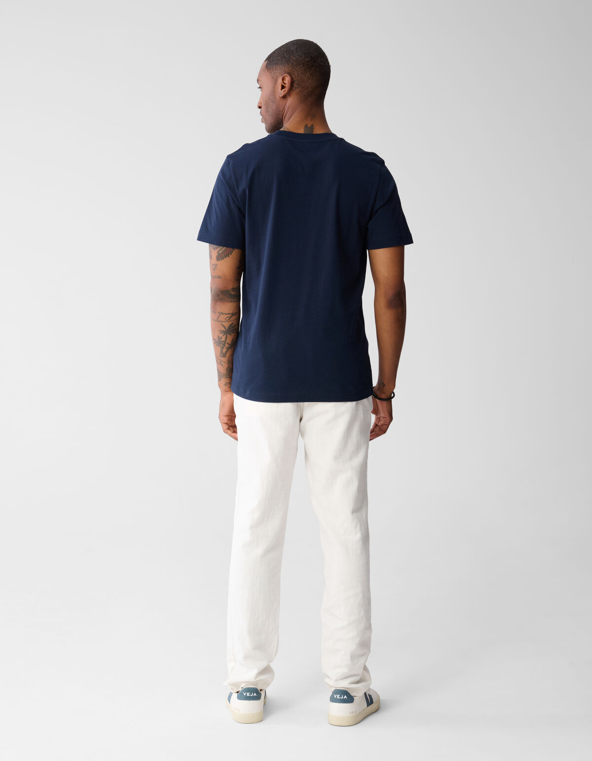 Embrace Artwork T-shirt Donkerblauw SHOEBY MEN