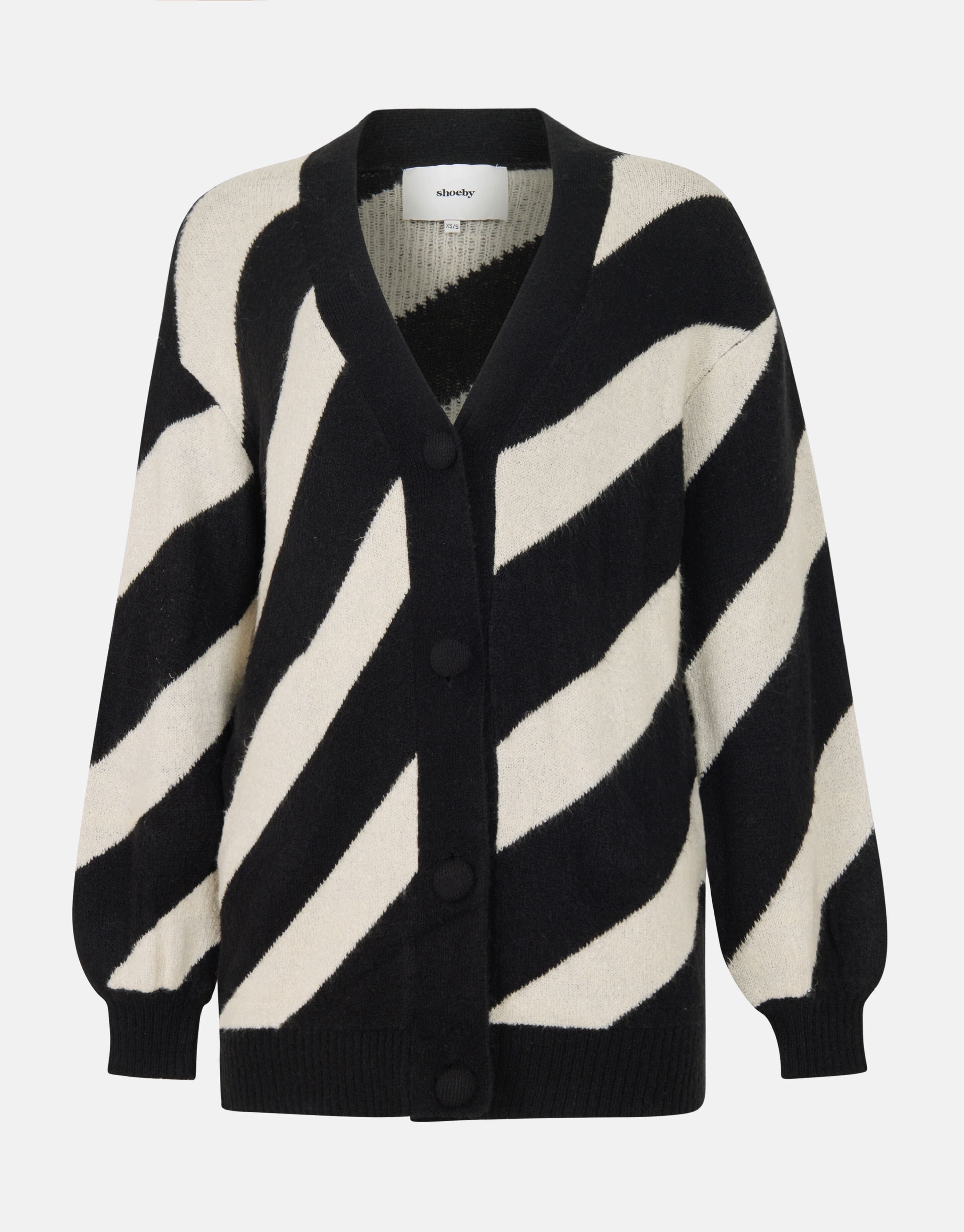 Gestreept Vest Zwart SHOEBY WOMEN