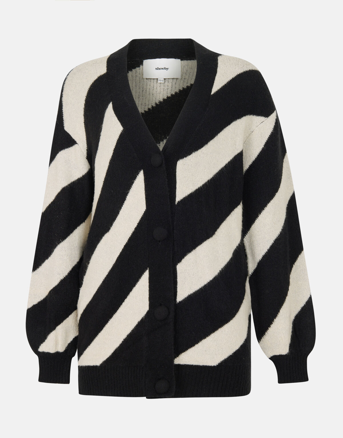 Gestreept Vest Zwart SHOEBY WOMEN