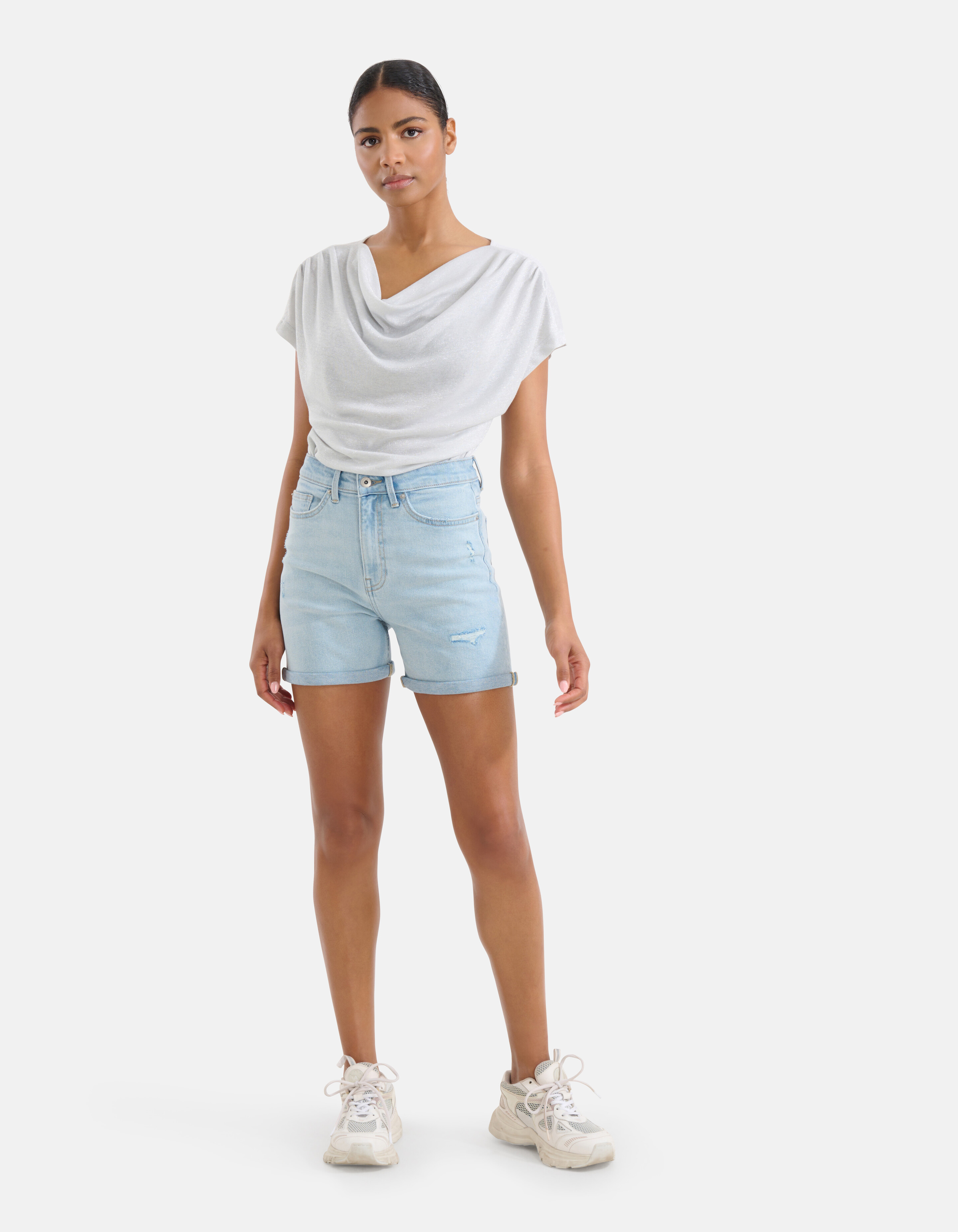 Denim Short Bleached SHOEBY WOMEN