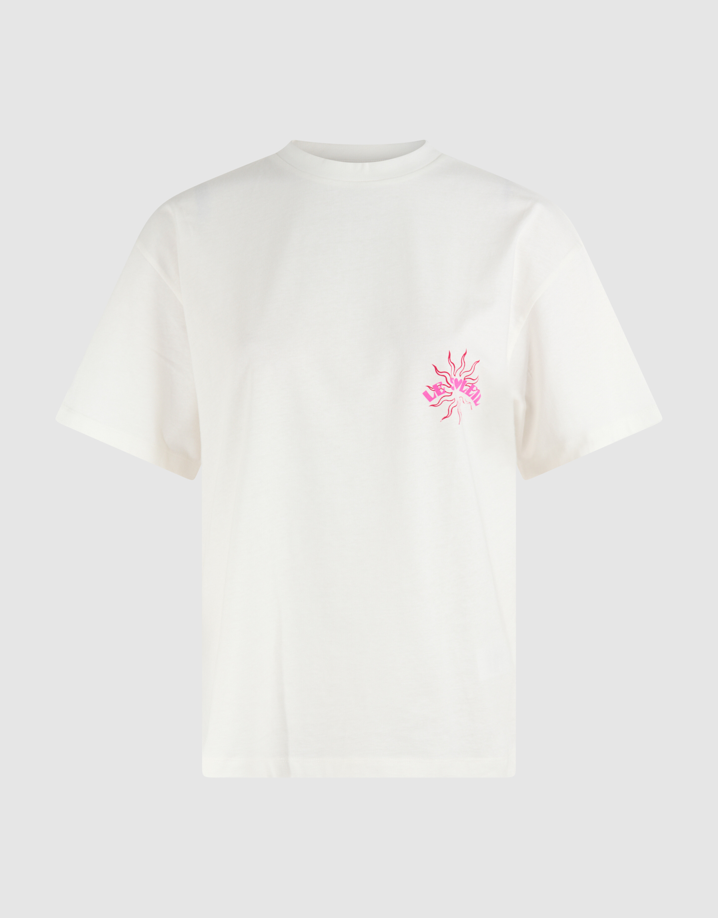Sun Artwork T-shirt Gebroken Wit SHOEBY WOMEN