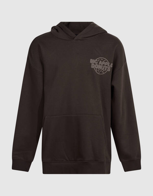 Donut Hoodie Donkerbruin SHOEBY BOYS