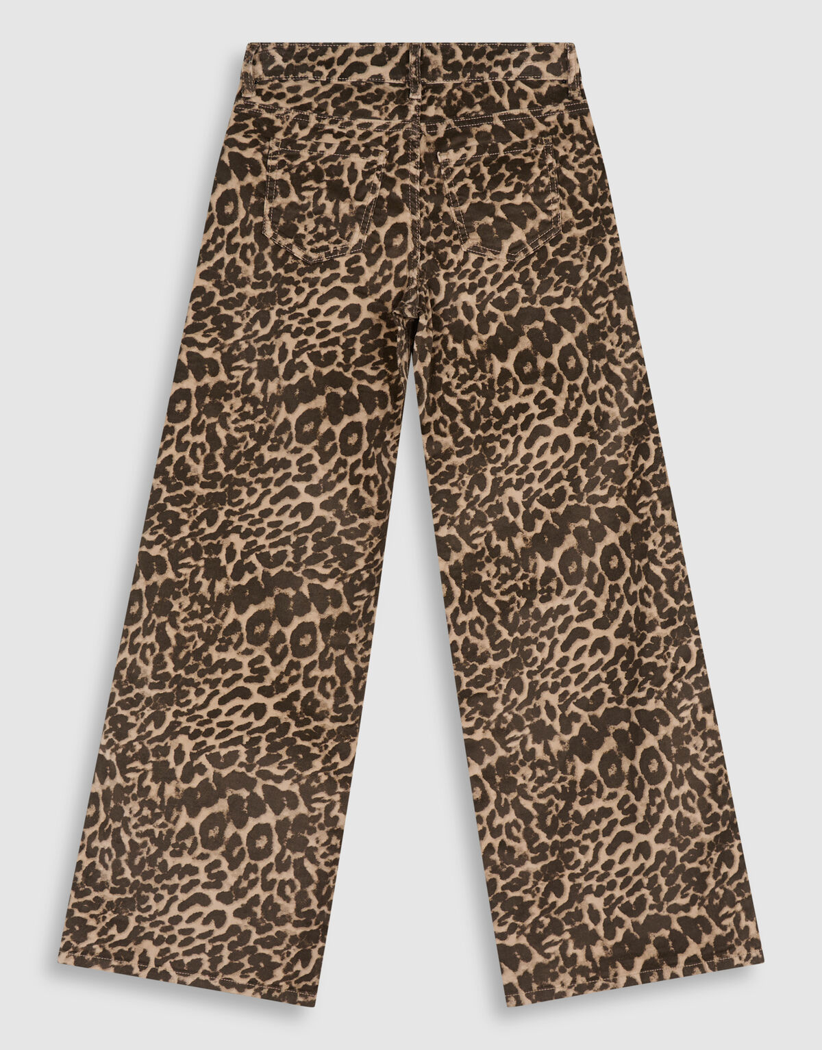 Velvet Leopard Broek Bruin SHOEBY GIRLS