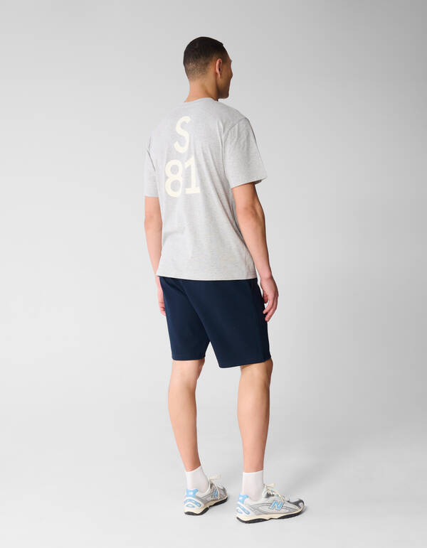 Logo Artwork T-shirt Lichtgrijs SHOEBY MEN