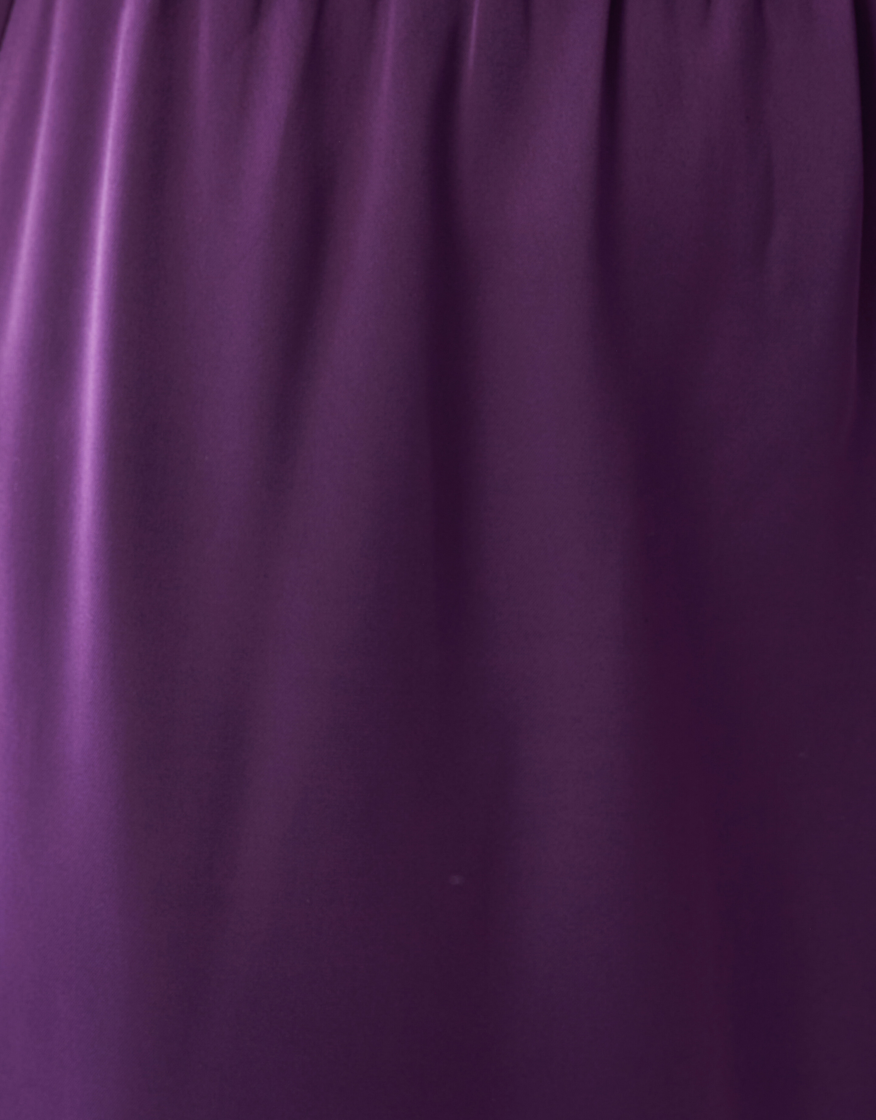 Satijnen Maxi Rok Donkerpaars SHOEBY WOMEN