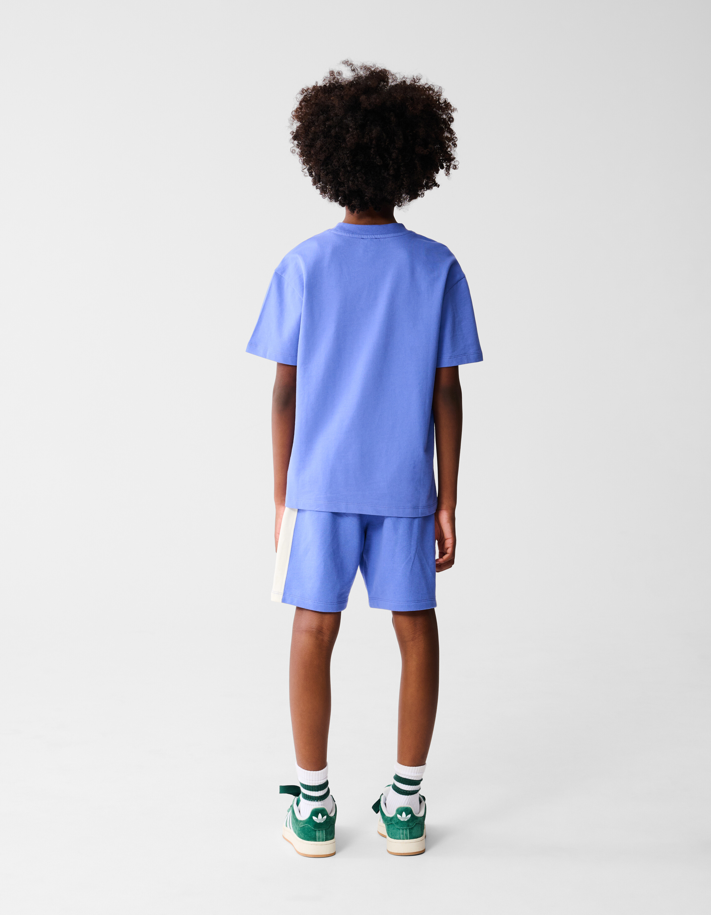 Smiley Artwork T-shirt Blauw SHOEBY BOYS