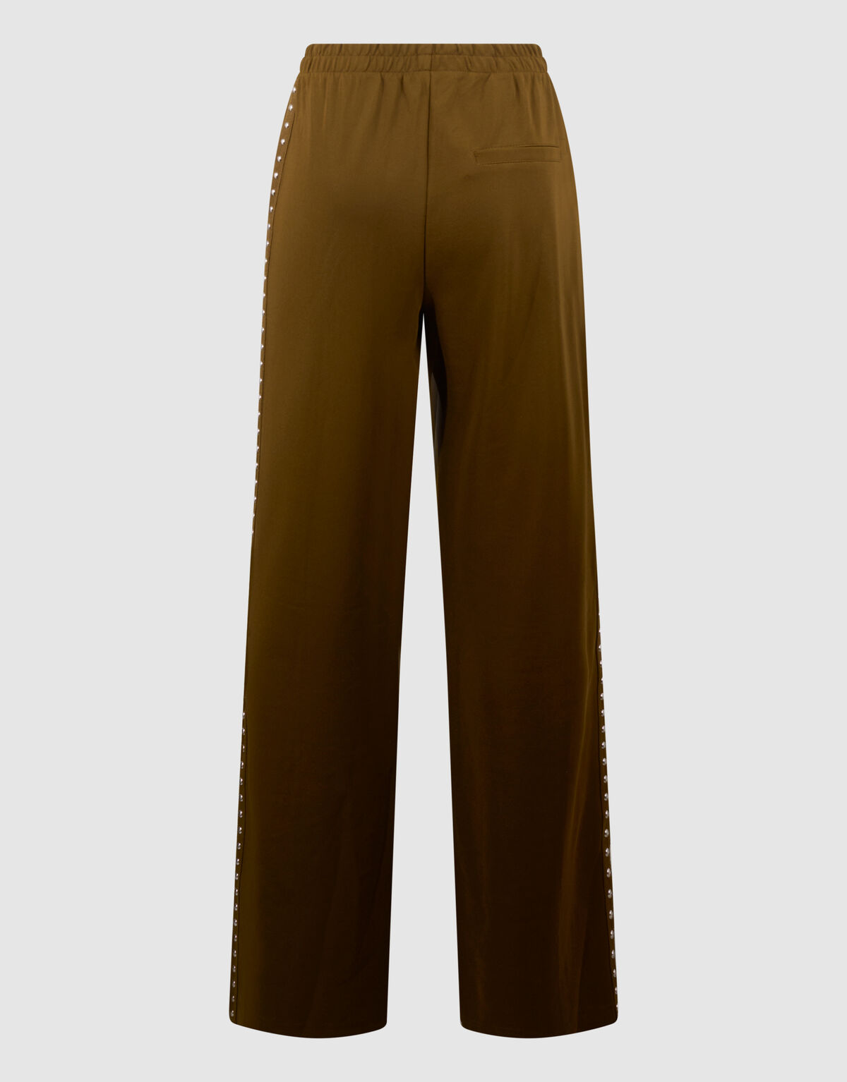 Studs Tape Wide Leg Broek Khaki SHOEBY WOMEN
