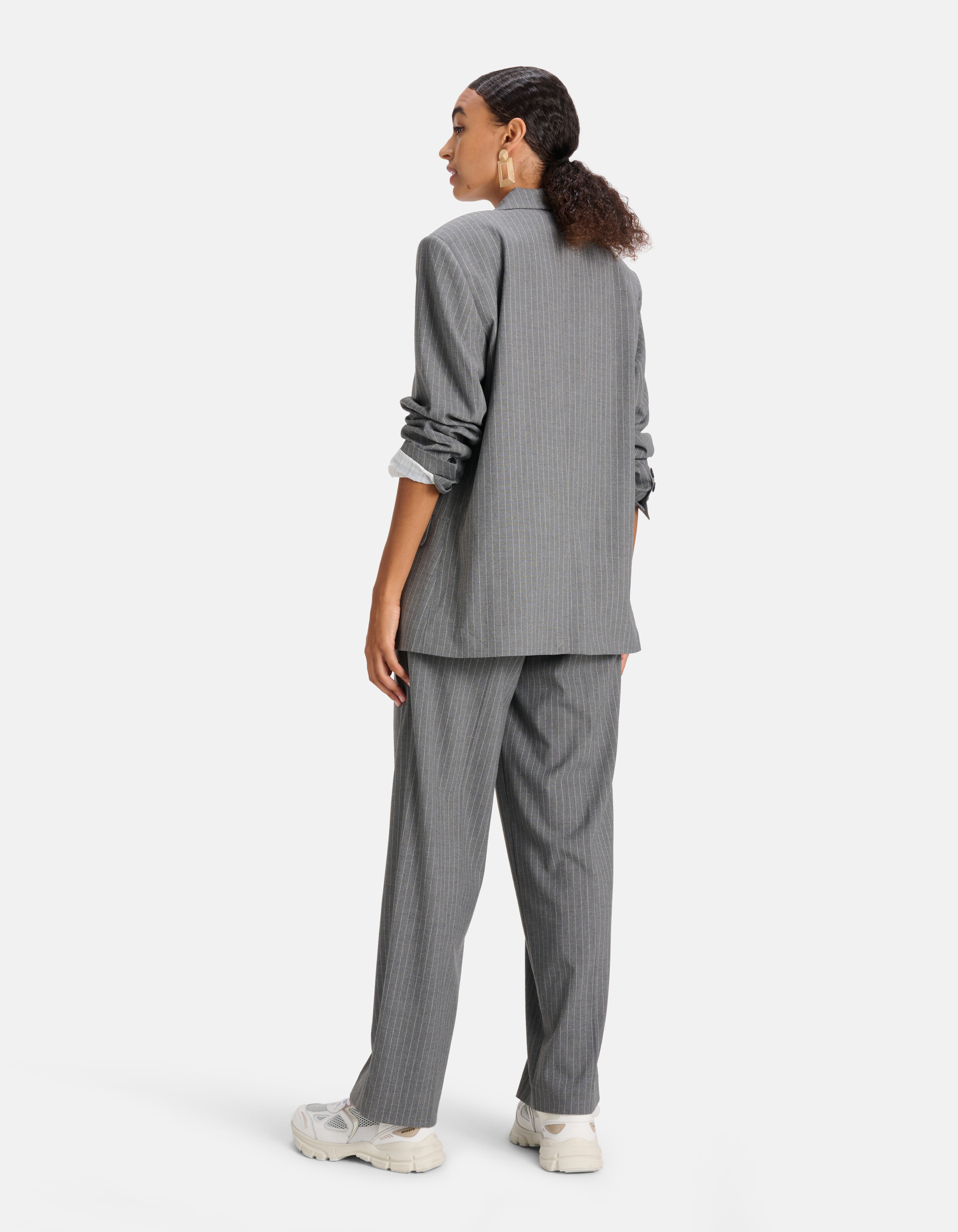 Pinstripe Blazer Antraciet SHOEBY WOMEN