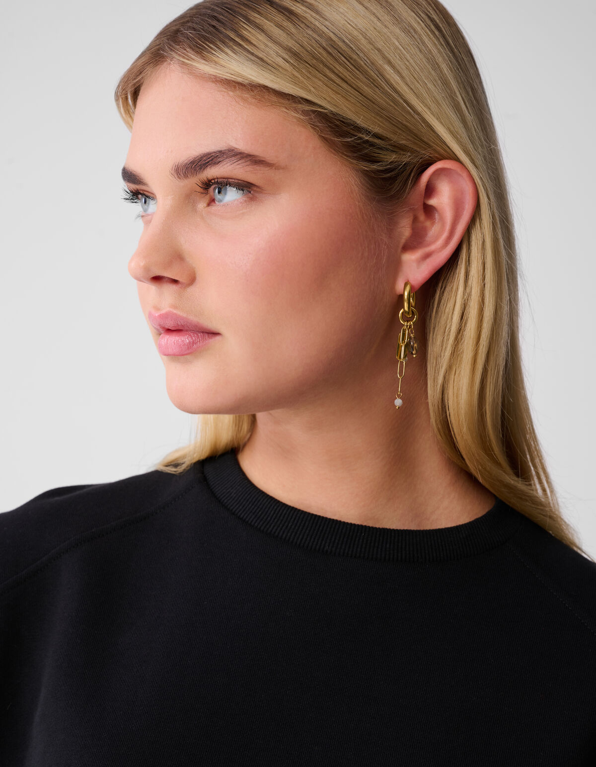 Charm Hoops Oorbellen Goud SHOEBY ACCESSOIRES