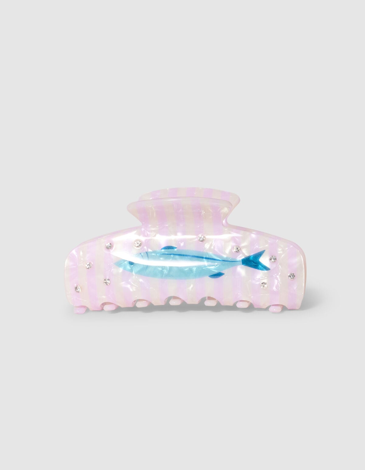 Fish Strass Haarklem Lichtroze SHOEBY ACCESSOIRES