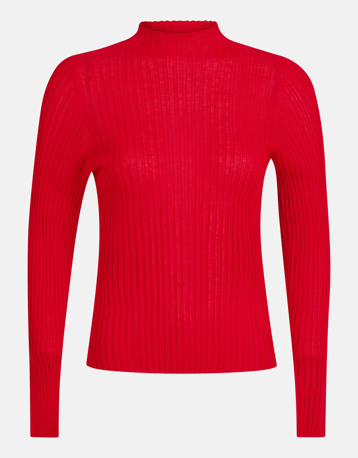 Rib Top Rood SHOEBY WOMEN