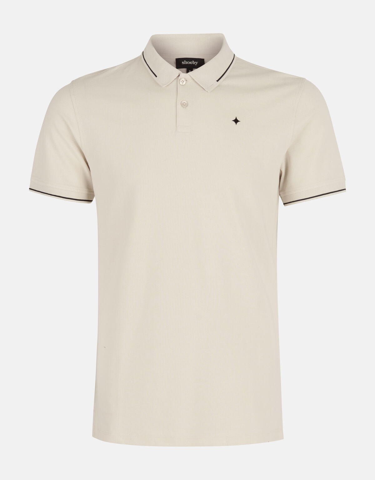 Basis Polo Gebroken Wit SHOEBY MEN