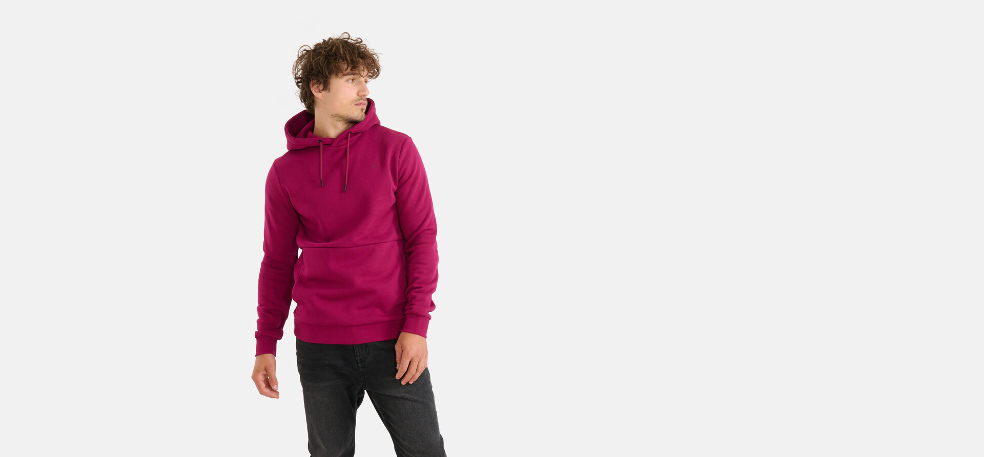 Grafische Hoodie Bordeaux SHOEBY MEN