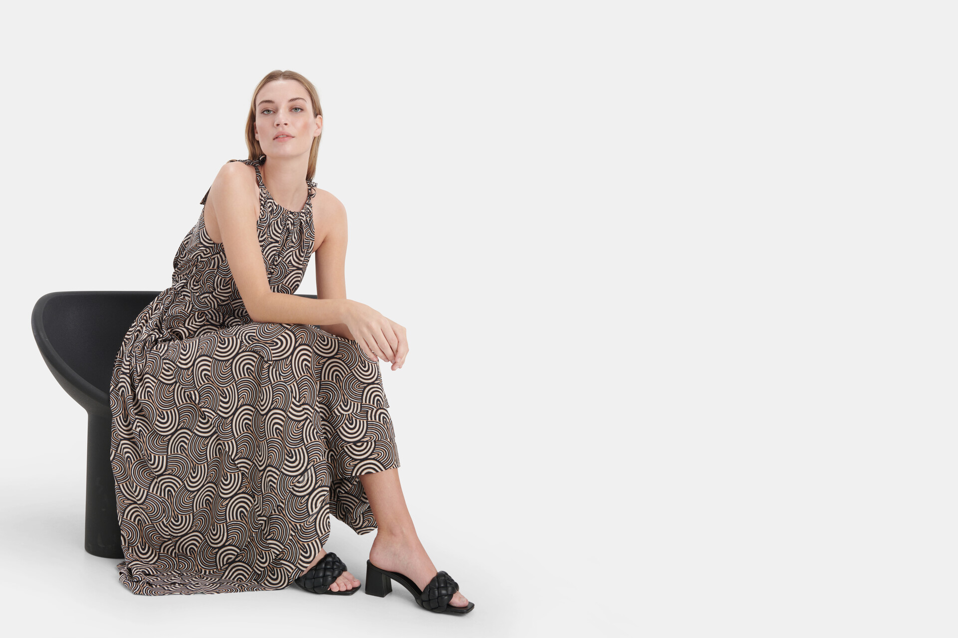 Pleat Cami Dress By Mieke EKSEPT