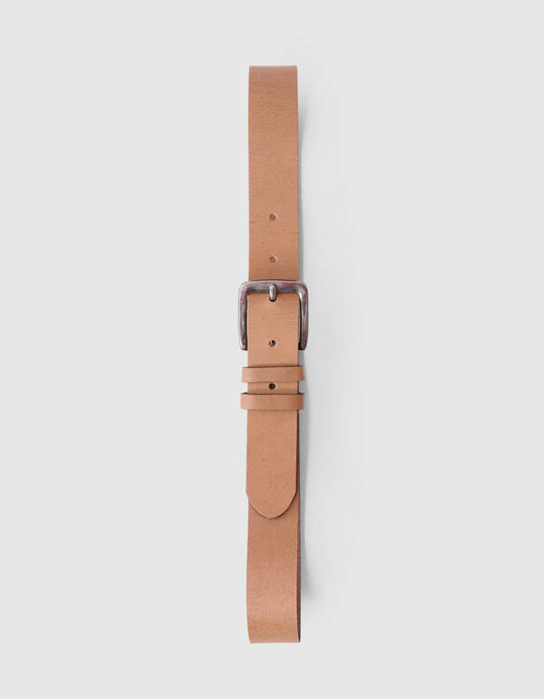 Leren Riem Bruin SHOEBY MEN